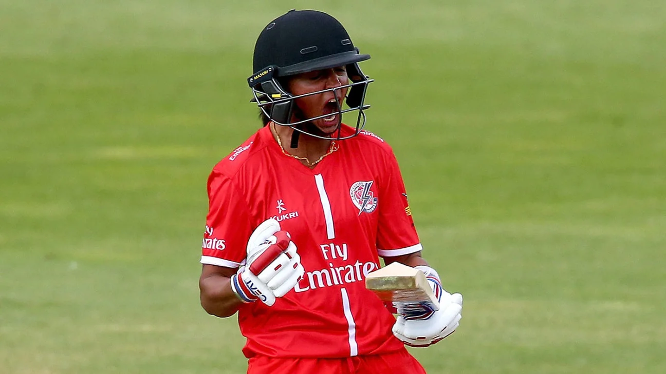 Harmanpreet 34 vs Surrey for Lancashire (London)