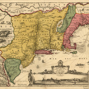 Map New Netherland 1685