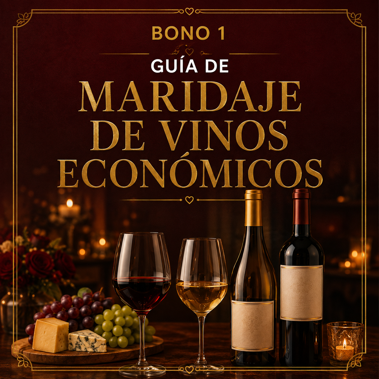 Guía de maridaje de vinos económicos