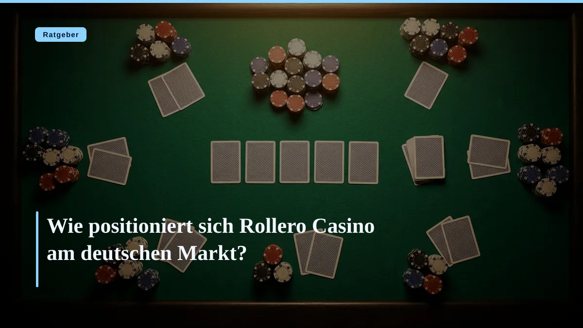 Wie positioniert sich Rollero Casino am deutschen Markt?