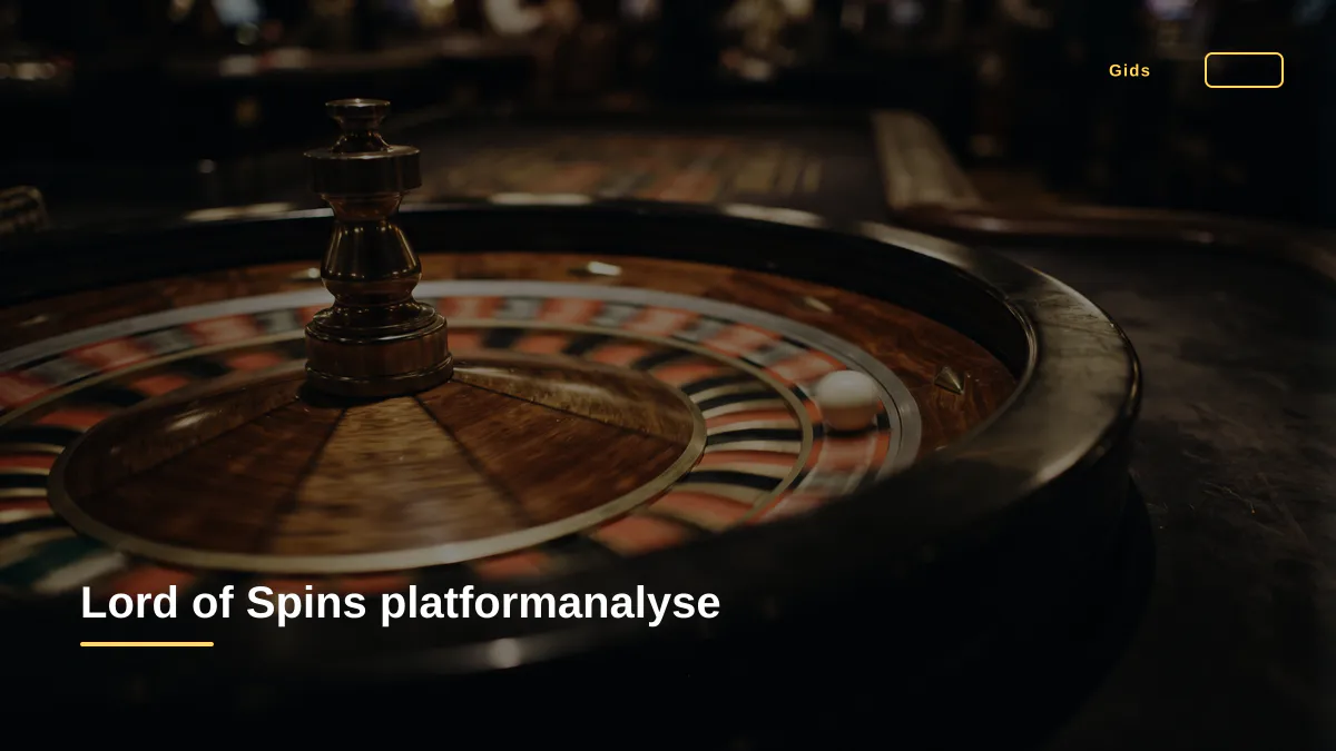 Lord of Spins platformanalyse