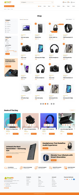 Shop-Page