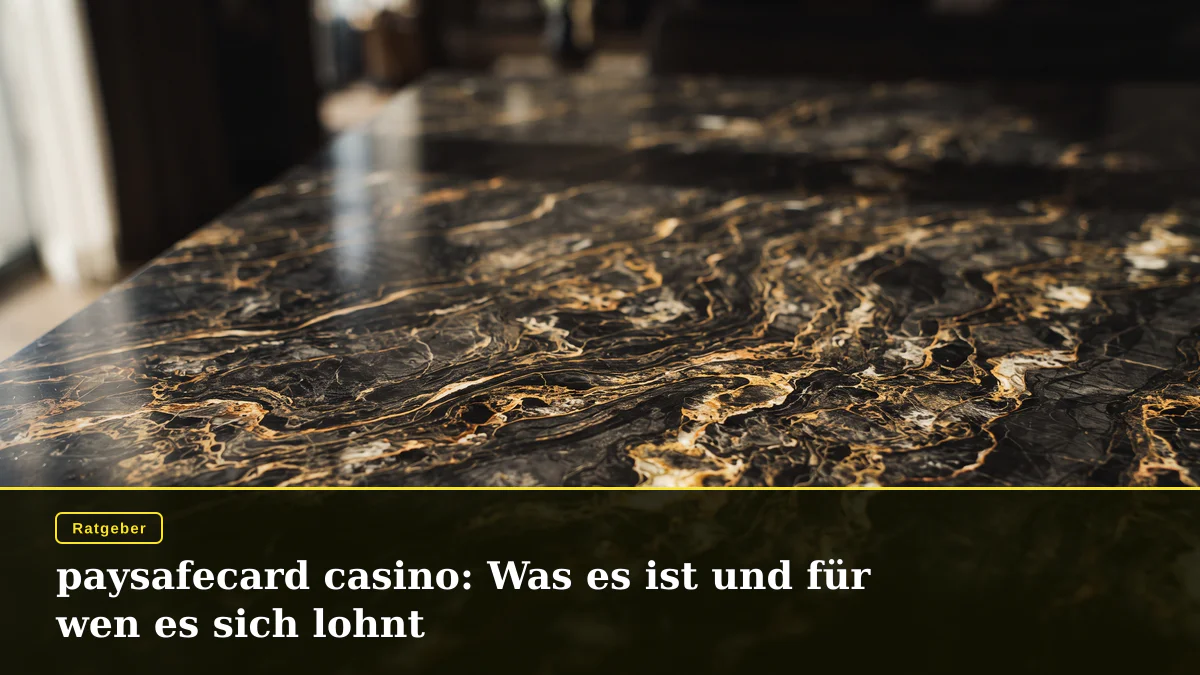 paysafecard casino: Was es ist und für wen es sich lohnt