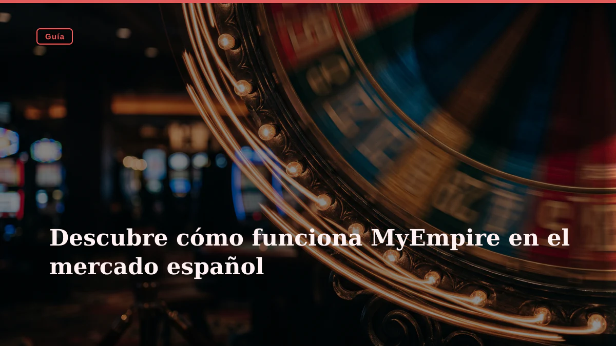 Descubre cómo funciona MyEmpire en el mercado español