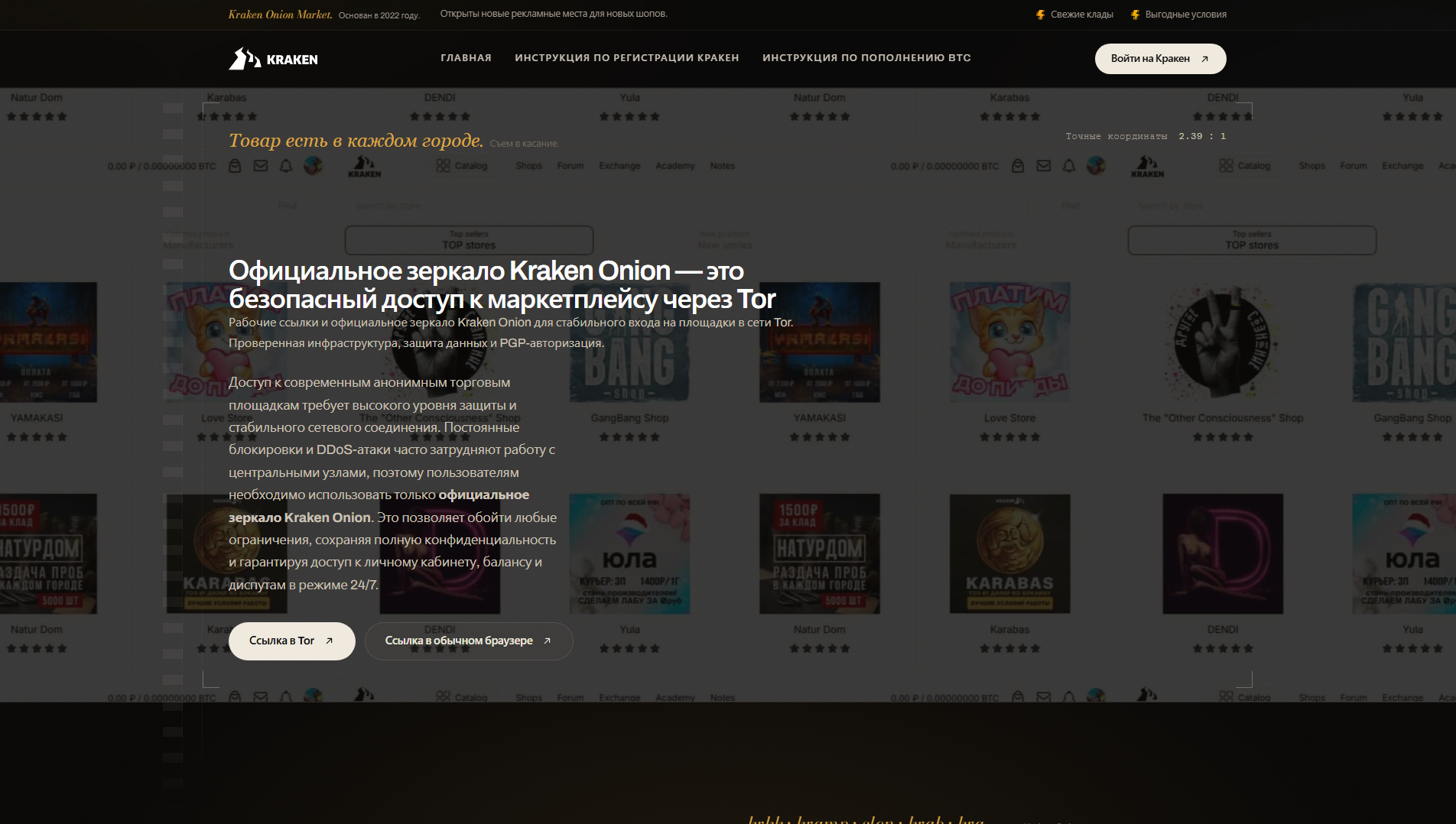 Stored capture of kraken-darknet-ssilka.ru