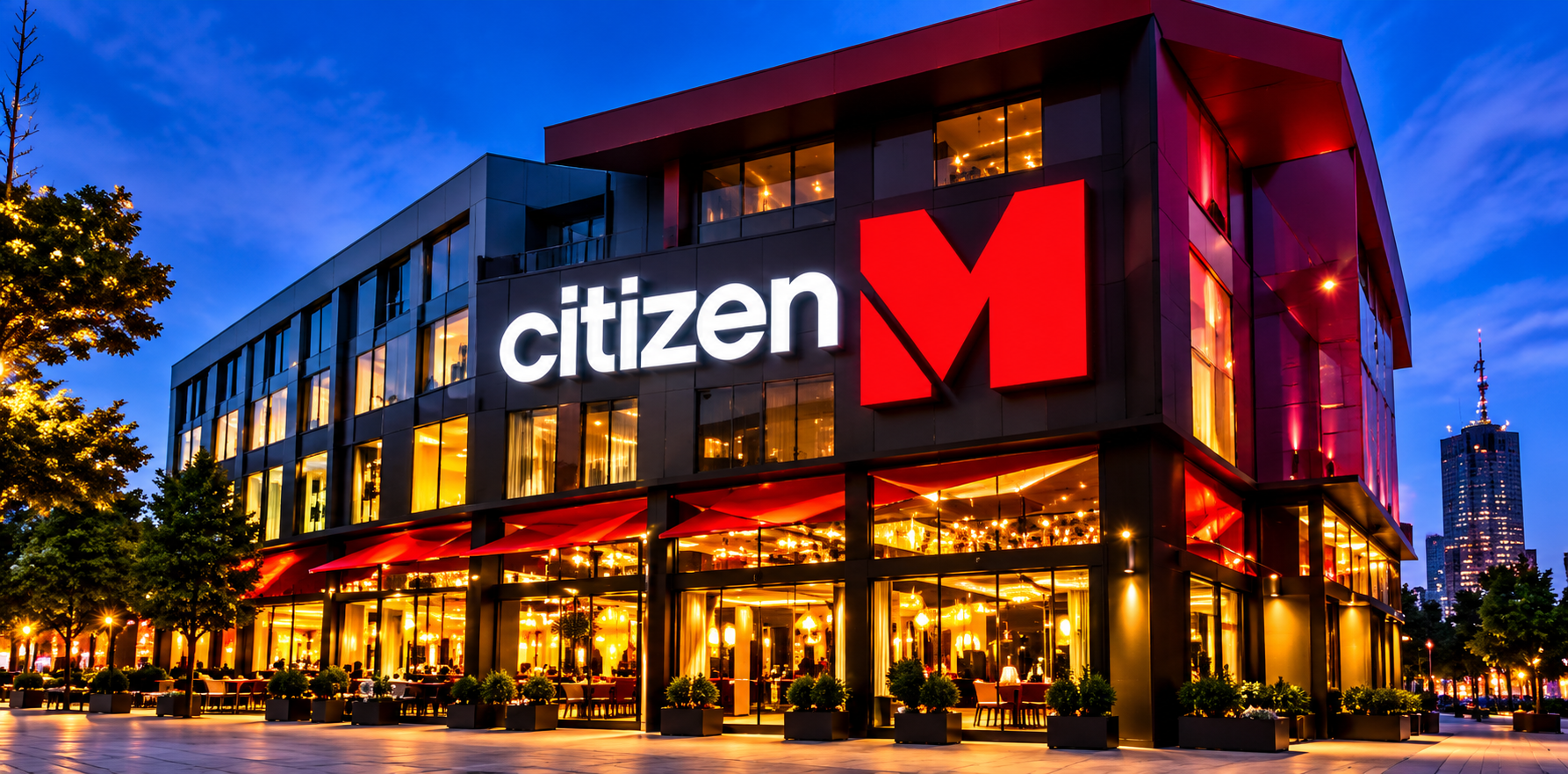 citizenM Rotterdam hotel