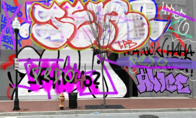 Graffiti artwork by JERR