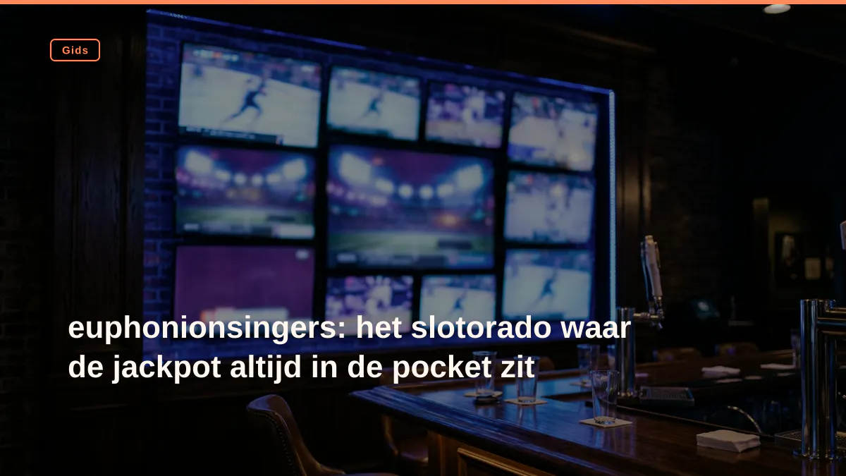 euphonionsingers: het slotorado waar de jackpot altijd in de pocket zit