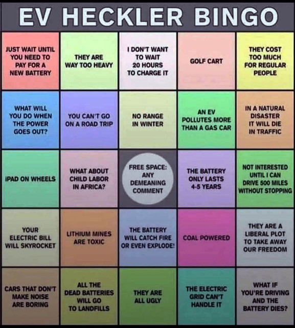 EV Bingo