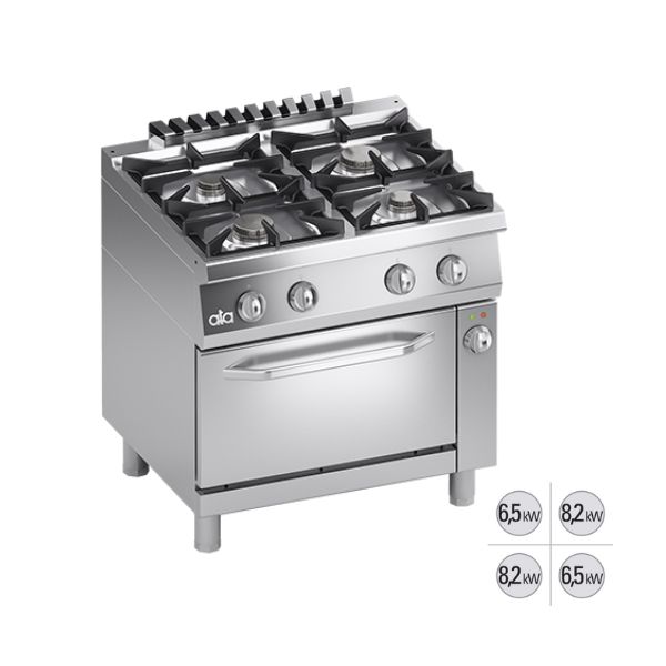 FOGÃO A GÁS K7MCUS10F1 - Gama 700 - A Gás