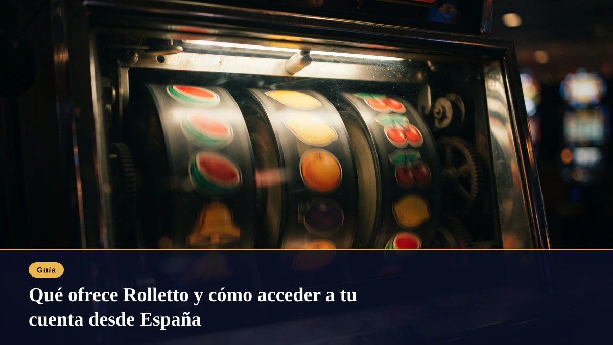 Qué ofrece Rolletto y cómo acceder a tu cuenta desde España
