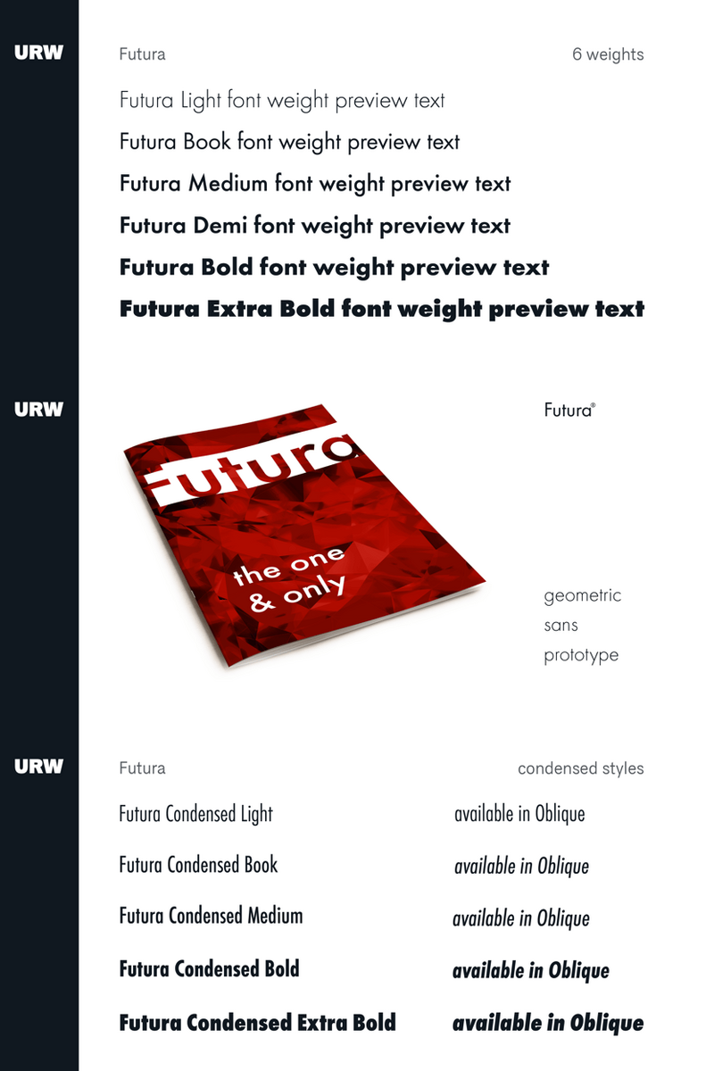 Futura®: The Artistic Edge for Logos (Think Pinterest, Spotify) & Dynamic Editorial