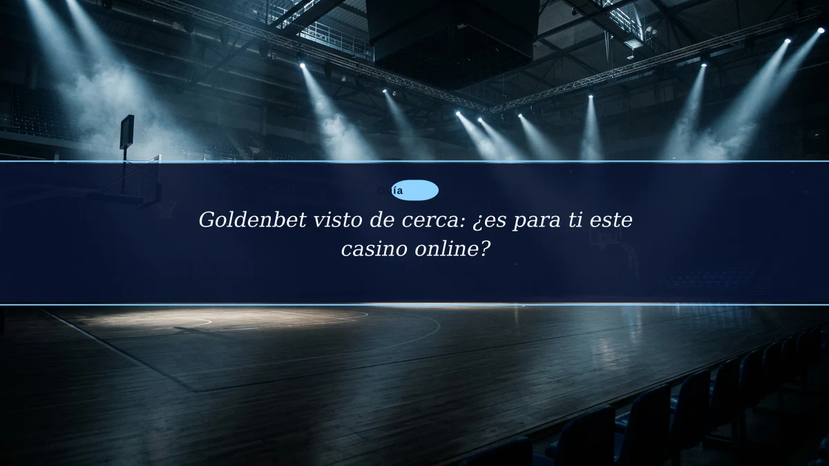 Goldenbet visto de cerca: ¿es para ti este casino online?