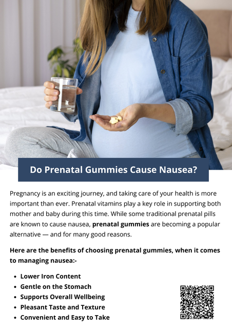 While individual experiences can vary, prenatal gummies are generally a positive choice for women looking to avoid nausea. With their gentle formulation, pleasant taste, and essential nutrients, they’re designed to support your body without adding to your discomfort. If you are struggling with nausea from traditional vitamins, switching to prenatal gummies might be the solution you’ve been looking for. To know more visit here https://topcarebrand.com/product/topcare-health-womens-tablets-softgels-one-daily-womens-prenatal-with-choline-60-ct/