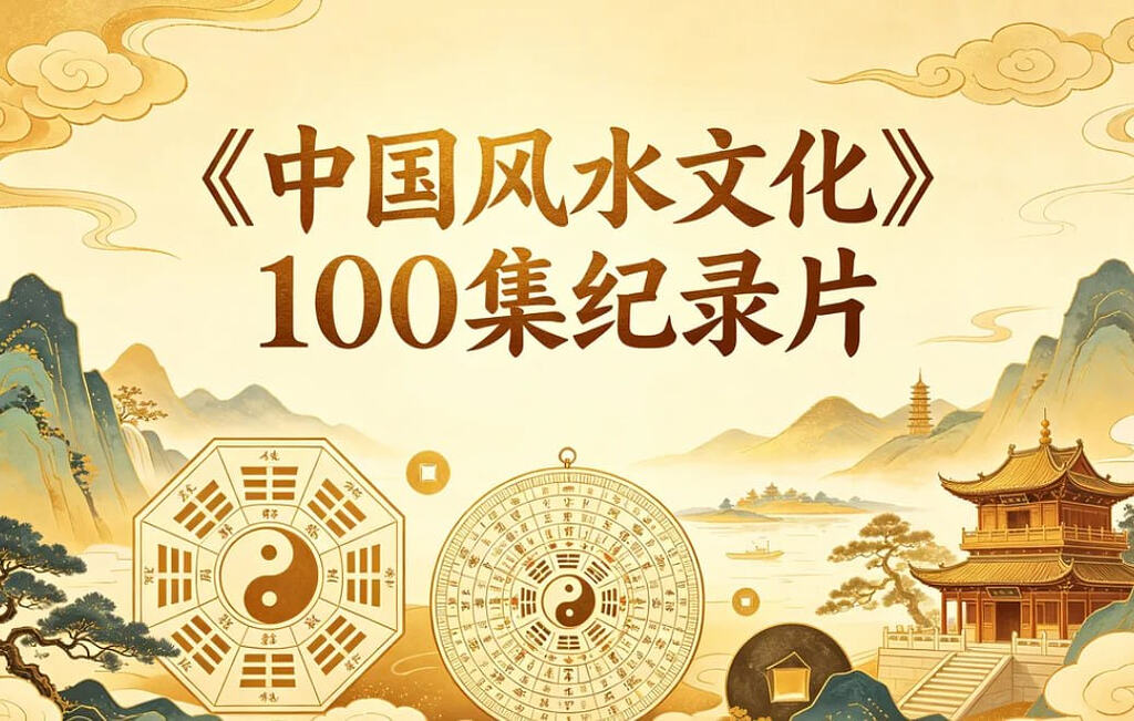 《中国风水文化》100集纪录片，传统智慧的全景解读