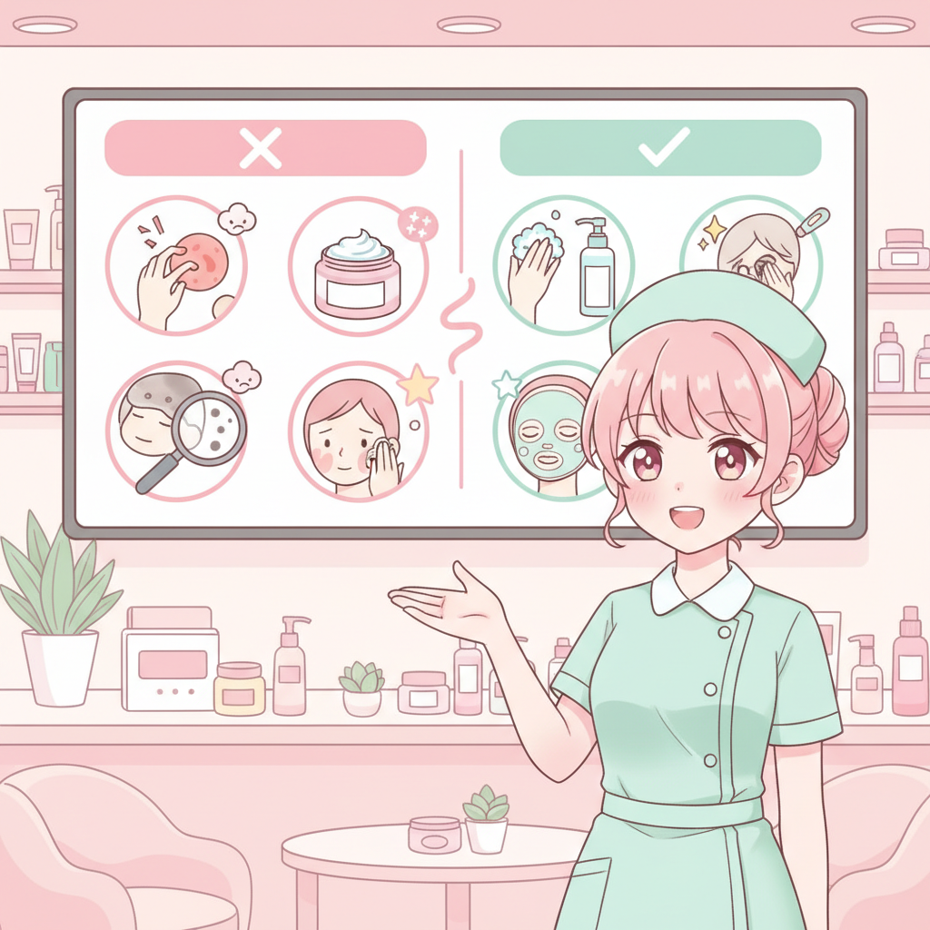ニキビ やってはいけない Q. ニキビ やってはいけないって、実際に効果あるんですか? スキンケア ニキビ やってはいけない Q. ニキビ やってはいけないって、実際に効果あるんですか? スキンケア