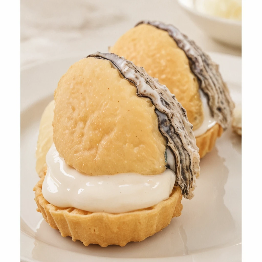 Oyster Shell Cream Wafers: A Bakery Pastry from an Era of Delicate Desserts