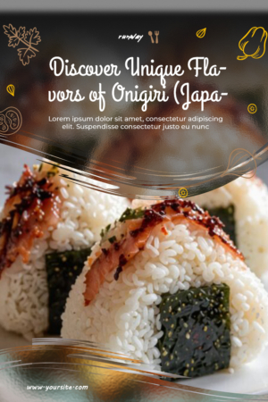 Discover Unique Flavors of Onigiri (Japanese Rice Balls)