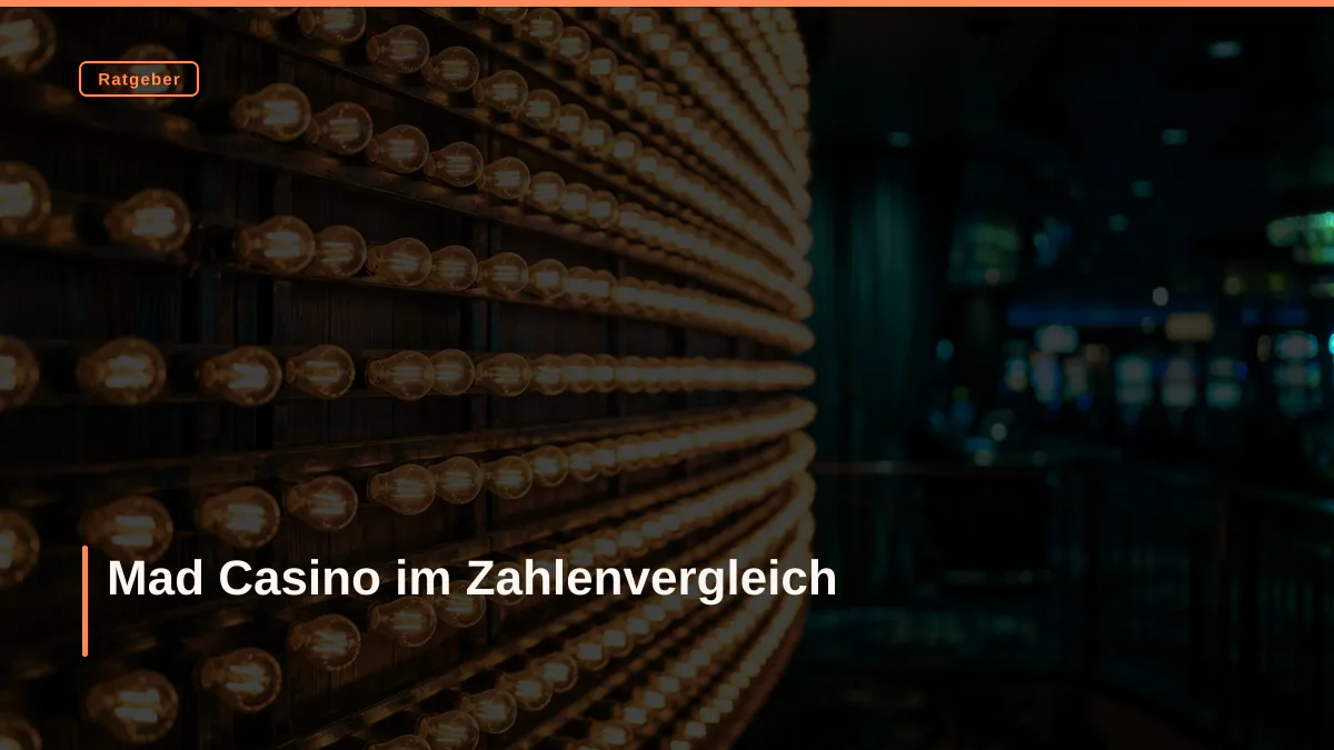 Mad Casino im Zahlenvergleich