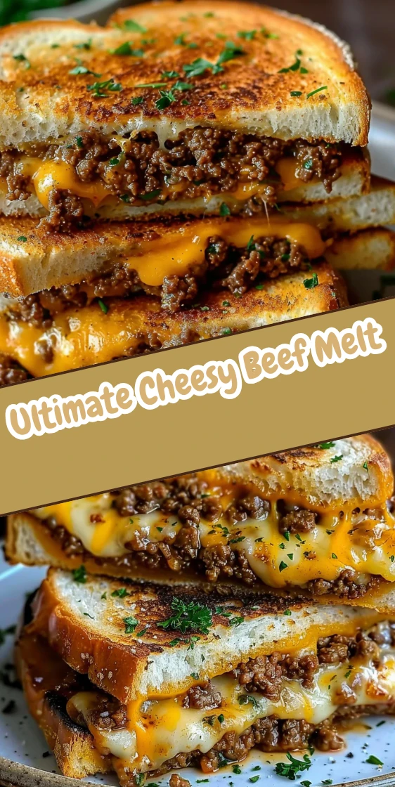 Ultimate Cheesy Ground Beef Melt Recipe You’ll Crave Every Day