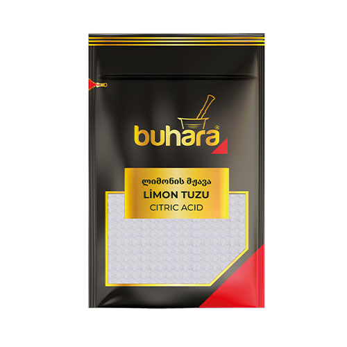 BUHARA CITRIC ACID (LEMON SALT) 60GR*12PCS