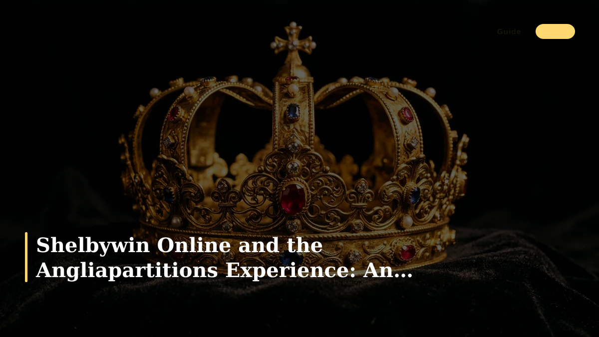 Shelbywin Online and the Angliapartitions Experience: An Industry Veteran’s Take
