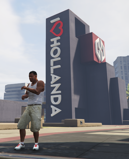 Custom Vinewood sign showcase 2