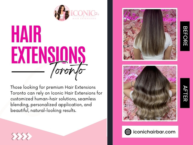 Good aftercare can make a noticeable difference to how Hair extensions look and feel between salon visits. Gentle brushing, sensible washing, careful drying, less aggressive heat styling and regular maintenance can all help keep the hair in better condition. The routine does not need to be complicated. Consistency matters more than having a bathroom full of products, and a few careful habits each day can help keep your extensions looking fresh, neat and enjoyable to wear.

ICONIC Hair Extensions
Address: 8065 Kipling Ave, Woodbridge, ON L4L 2A2, Canada
Phone: +16475786157

Google Map: https://maps.app.goo.gl/TsZ7TMkQxurheapH6

Read Our Blogs:
https://iconichairbar.wordpress.com
https://iconichairbar.weebly.com
https://iconichairbar.jimdosite.com

More Links:
https://heylink.me/iconichairbar
https://www.apsense.com/user/iconichairbar
https://www.blurb.com/user/iconichairba