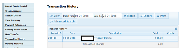 cryptocapital transaction
