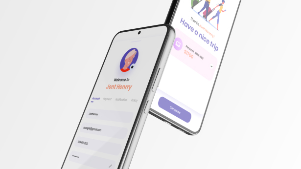 Android App Presentation Mockup - Mobile Mockup Promo