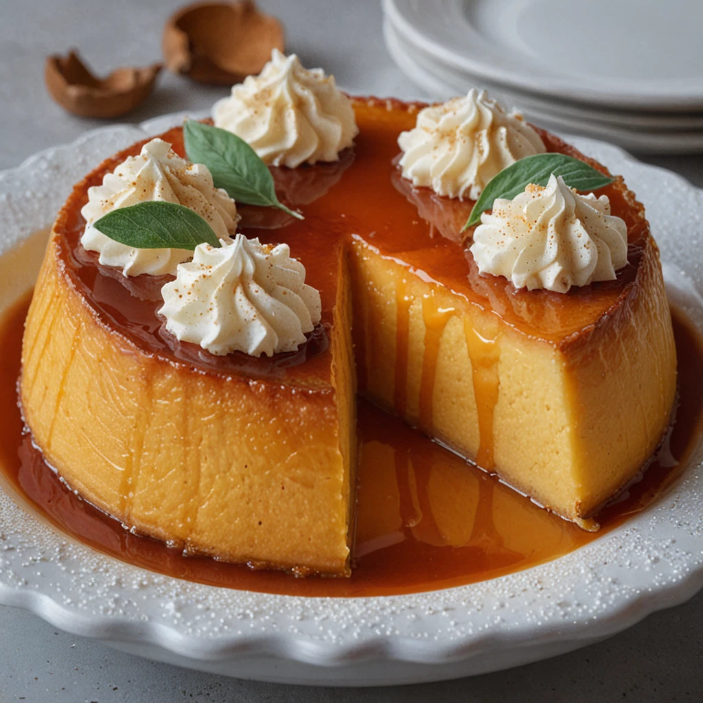 Pumpkin Flan Simplified