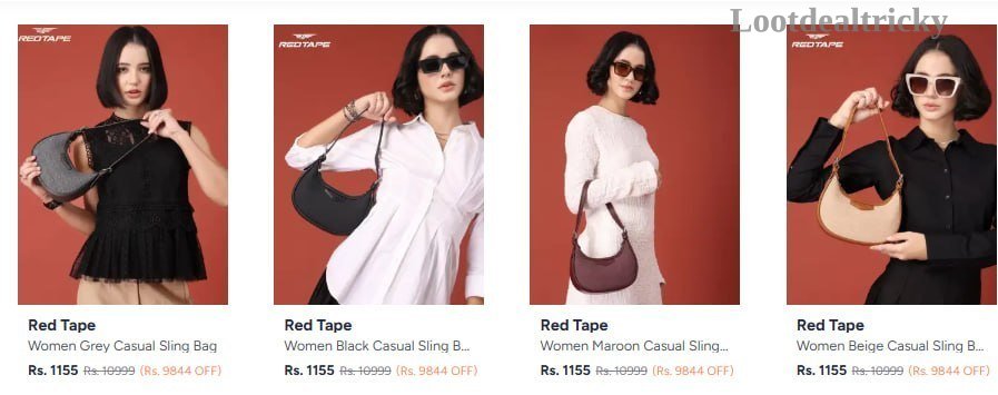 Redtape Handbags | Limited Time Loot Offer