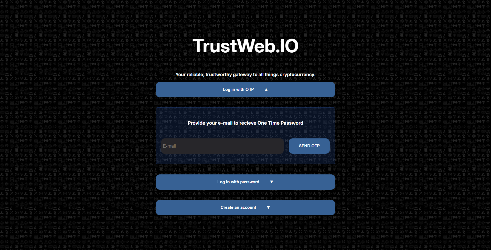 Stored capture of wallet.trust-web.co
