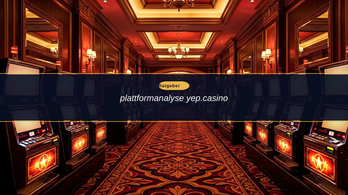 plattformanalyse yep.casino