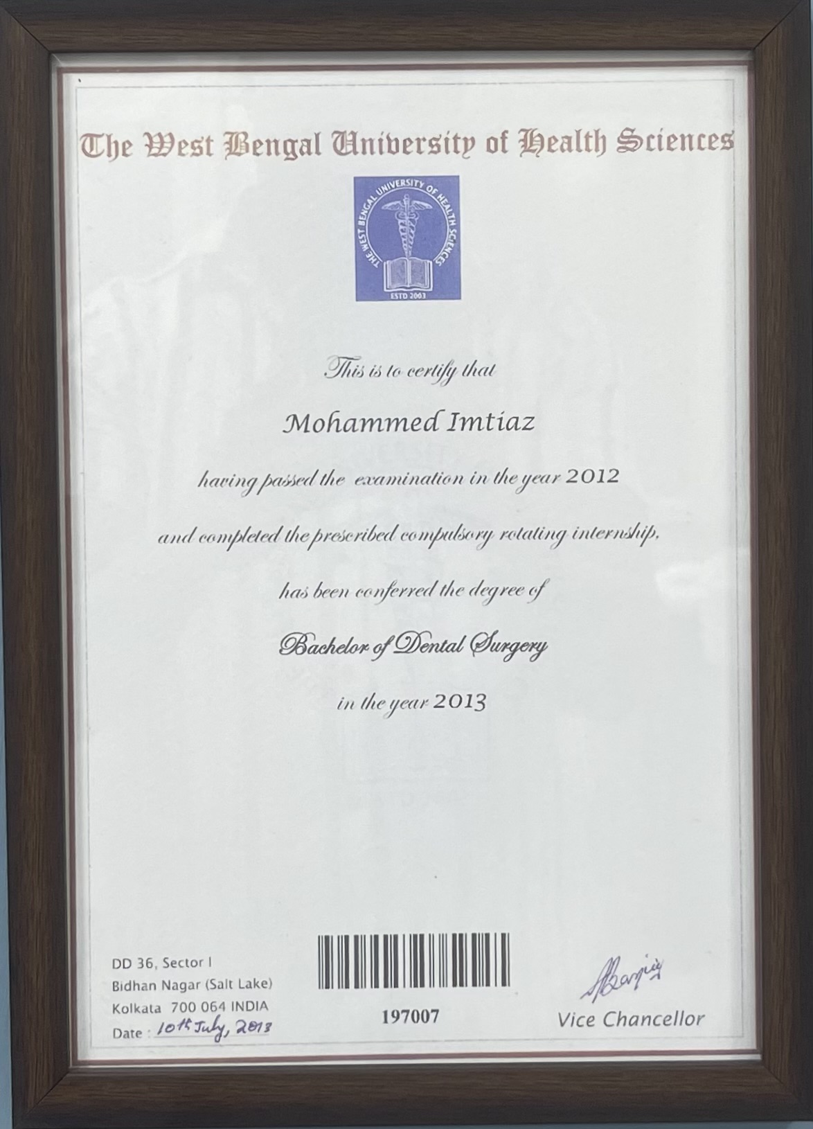Professional Certificate