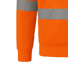 Sleeve reflective bands detail