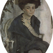 Портрет Е П Олив 1909
