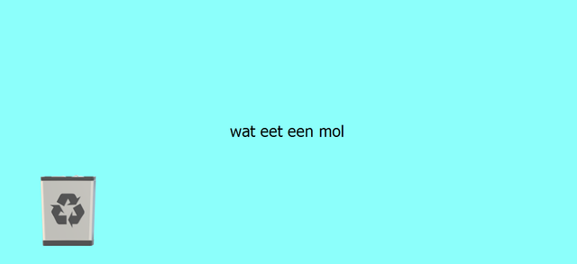 wat-eet-een-mol