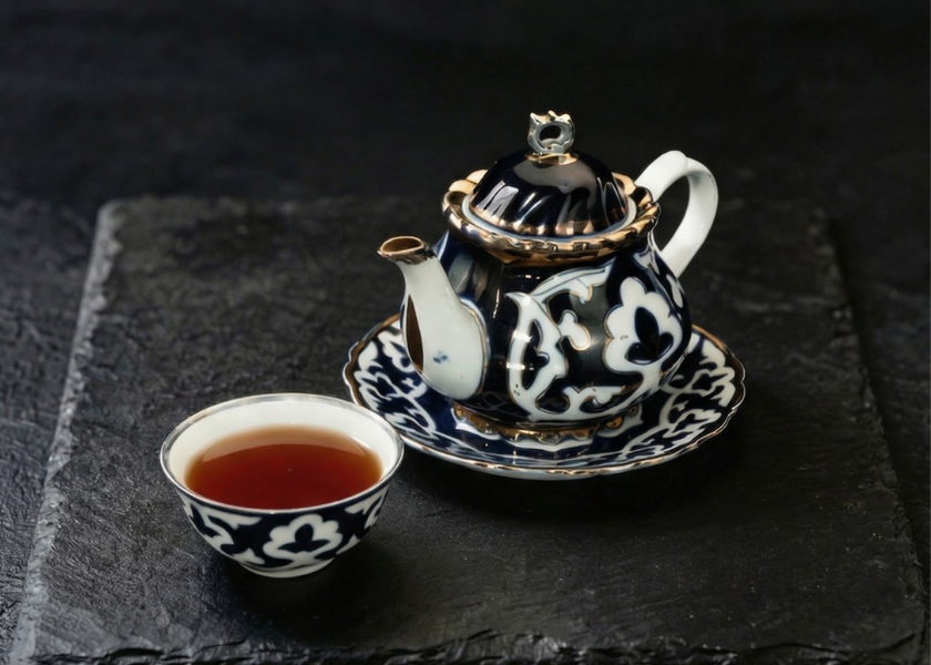 Uzbek Black Tea Pot dish