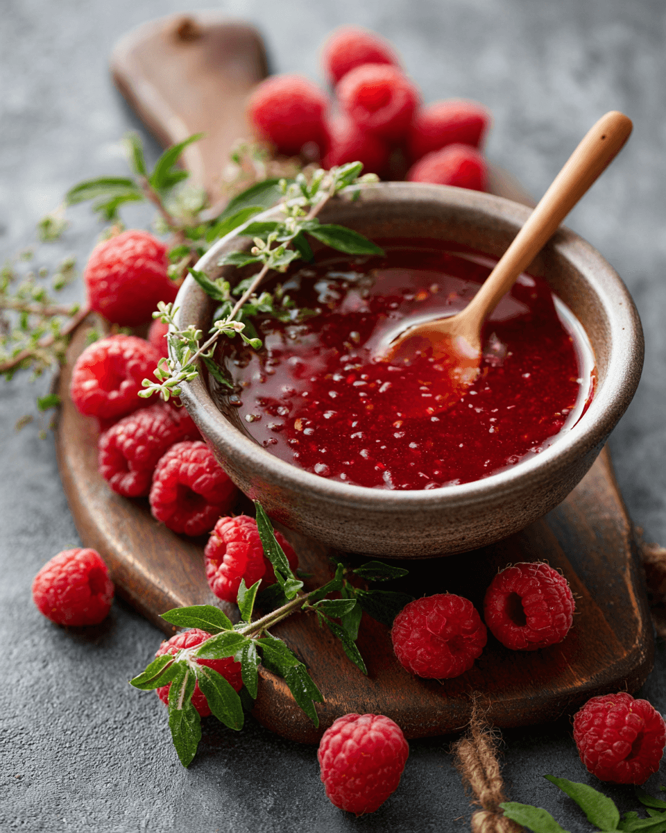 Nostalgic Raspberry Vinaigrette Recipe: Taste The Memories step photo