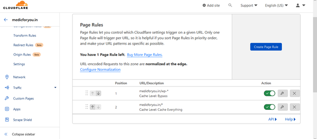 Cloudfare-Setting-Page-Rules-for-All-Cache
