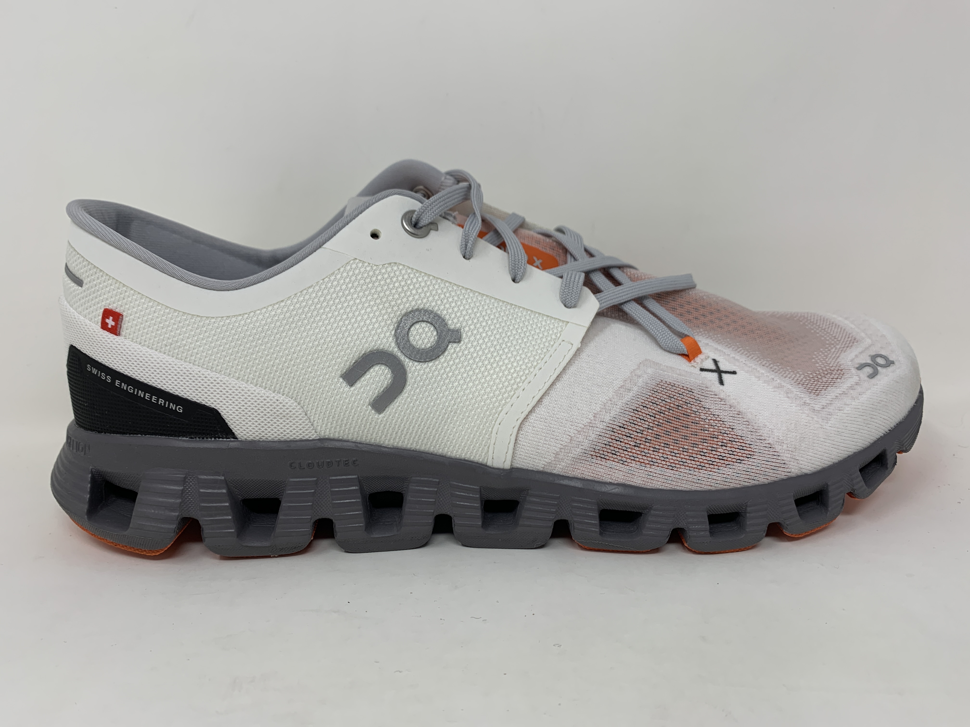 Women's On Cloudrunner 2, White/Horizon, 11 B Medium US detailed image 1