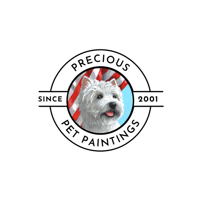 Precious Pet Paintings Suzanne Renaud Logo
