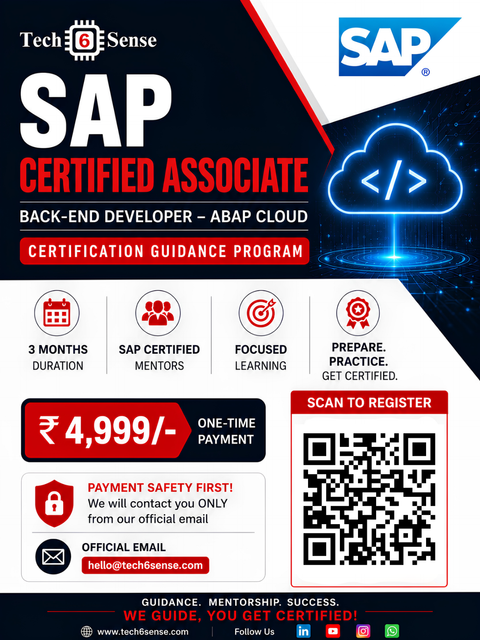 SAP Certified Associate ABAP Cloud Certification Guidance