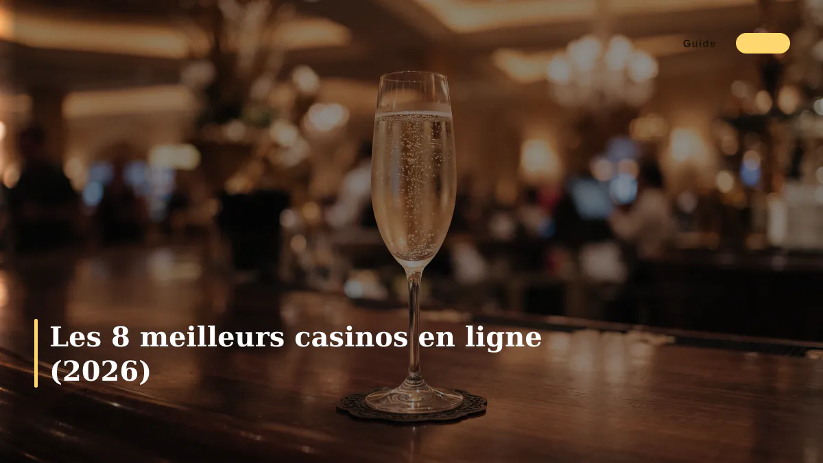 Les 8 meilleurs casinos en ligne (2026)