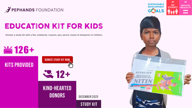 Study Kit Donation