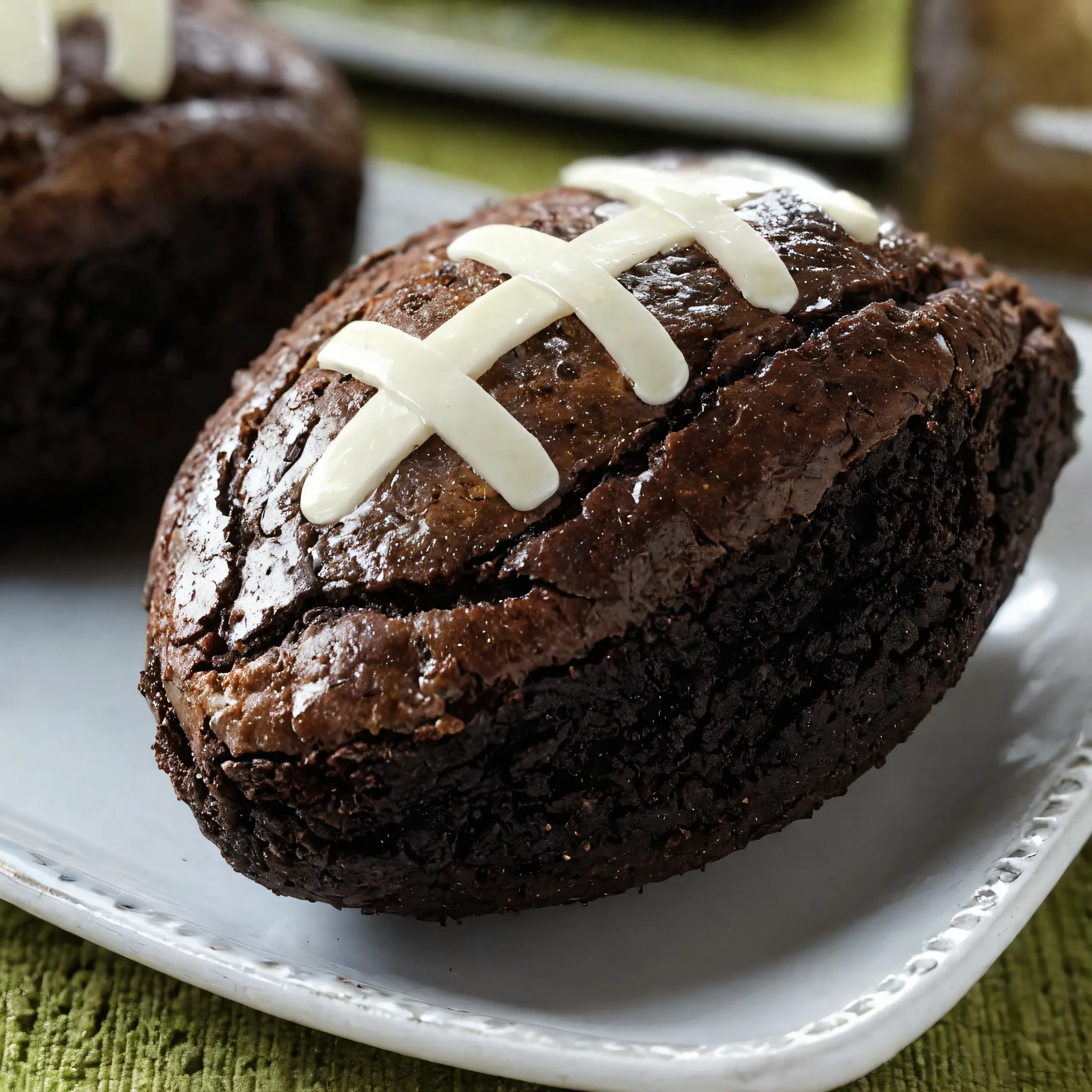 Unwiderstehliche Football-Brownies für Spieltag-Fans