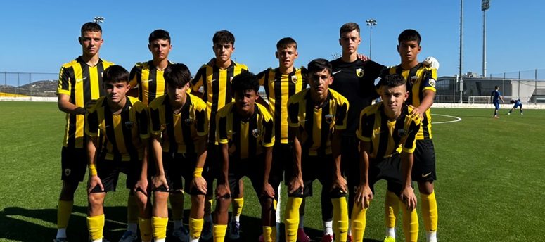 Η Κ15 της ΑΕΚ διέλυσε (4-2) την αντίστοιχη του Αστέρα AKTOR