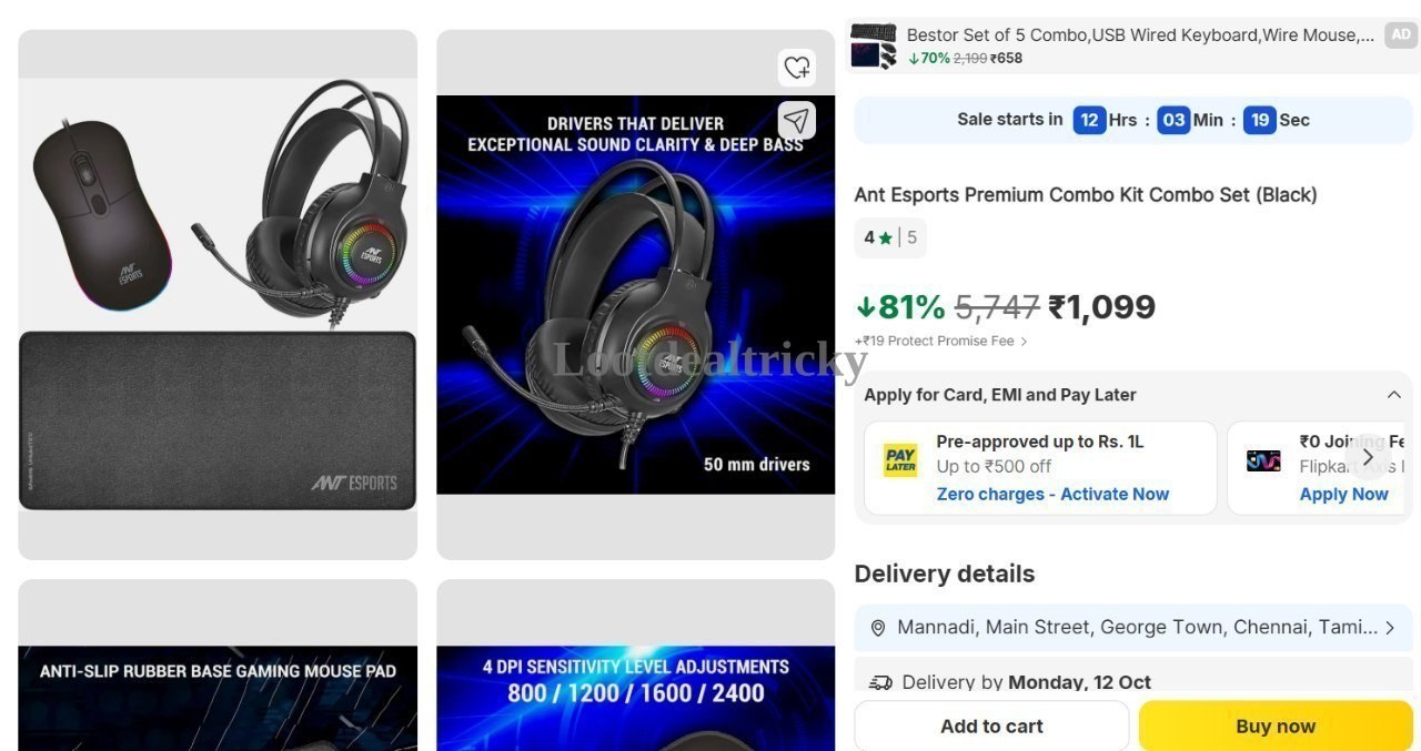Ant Esports Combo – Just ₹1099 | Top Unbeatable Deal Ant Esports Combo – Just ₹1099 | Top Unbeatable Deal