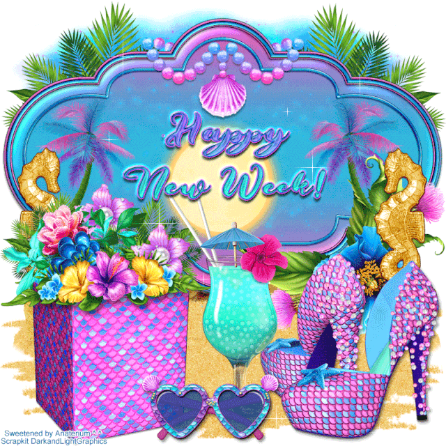 Happy New Week Mermaid.gif